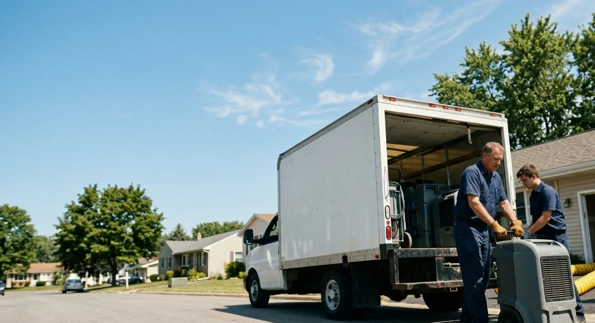 Water Damage Cleanup in Walkerton, IN near me